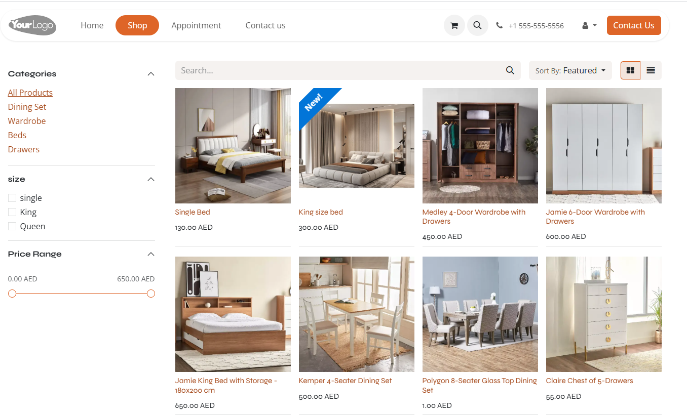 odoo website