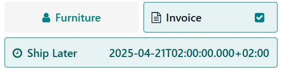 ship later odoo pos inventory