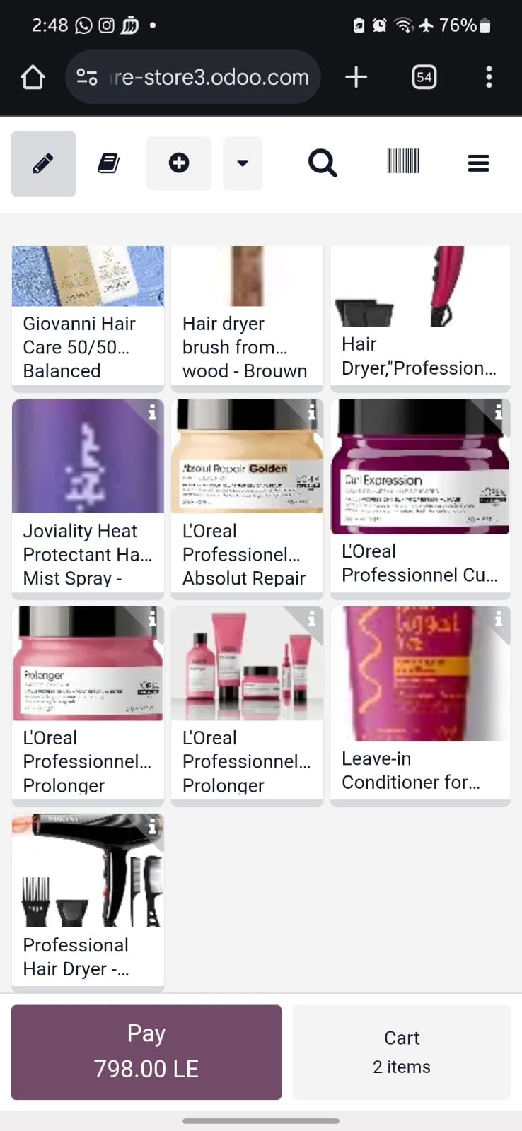 All-in-One Solution for your Hair salonPOSPOINTOFSALEodooerp