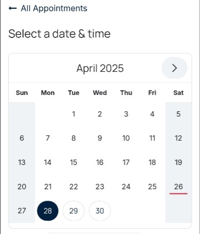 odoo oppintment