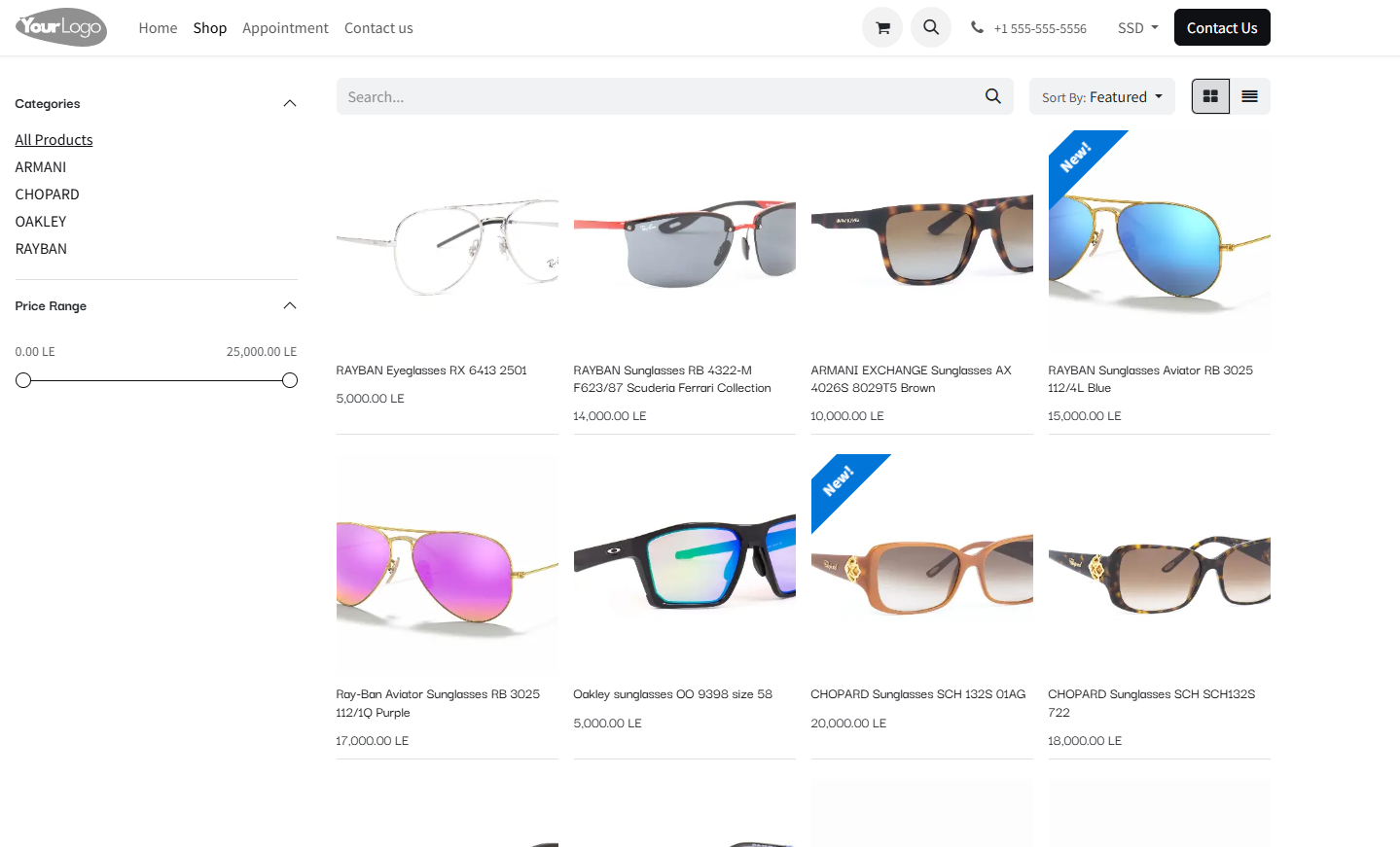 odoo erp ecommerce website
