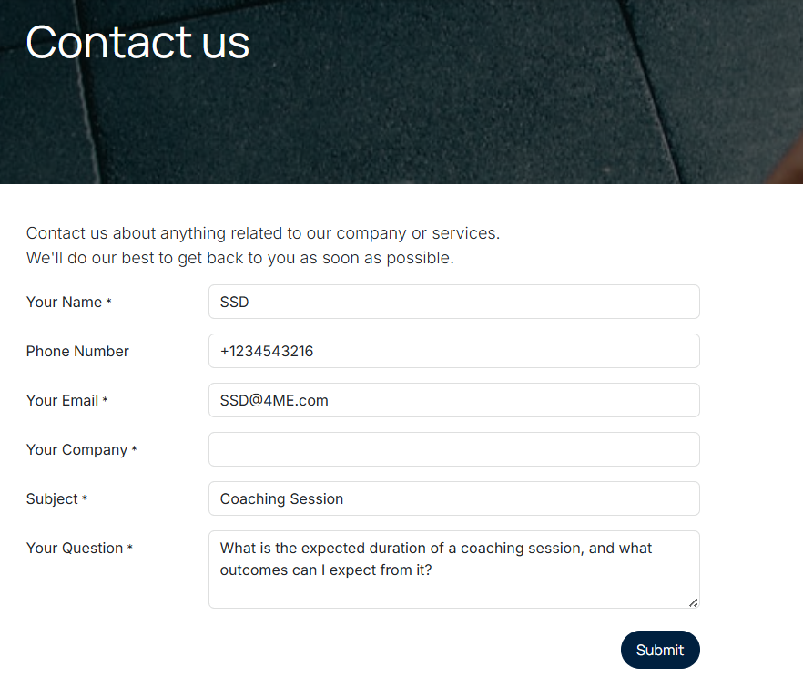 odoo website contact us crm
